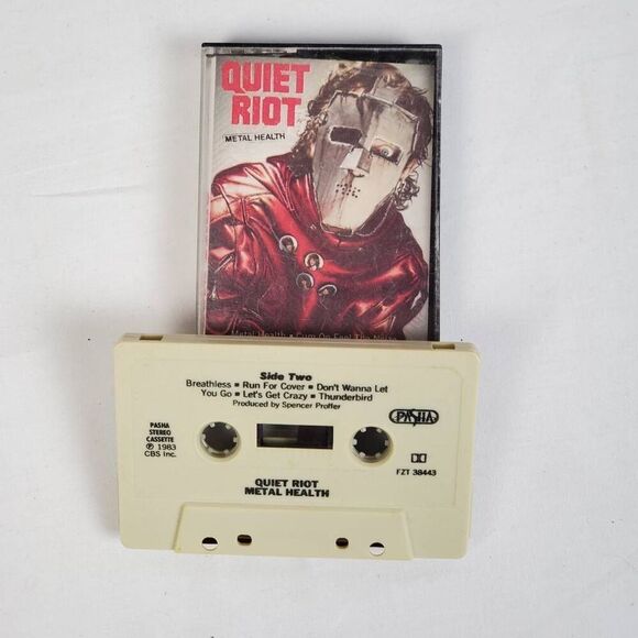 Quiet Riot - Metal Health Cassette Tape 1983 - Picture 1 of 2